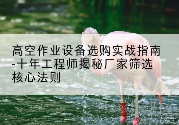 昆都仑剪叉式升降机厂家-高空作业设备选购实战指南-十年工程师揭秘厂家筛选核心法则